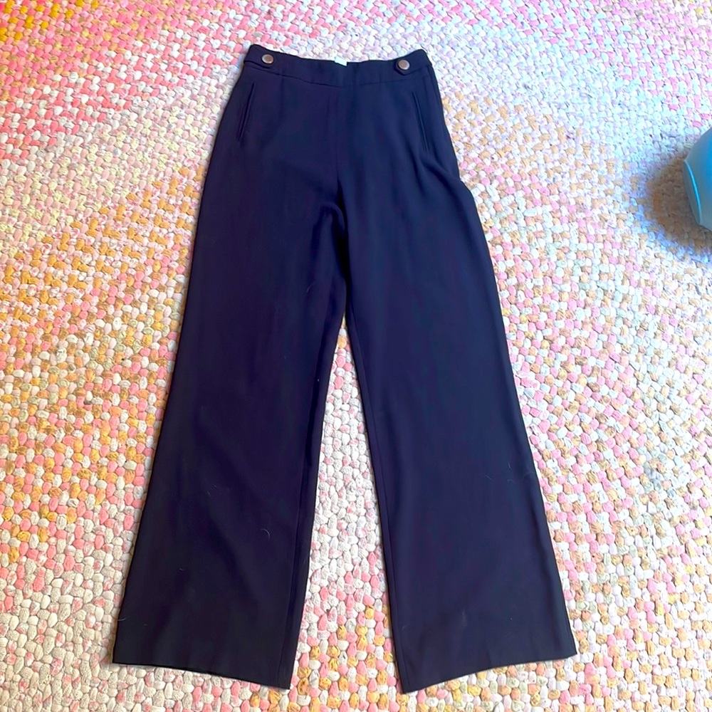 H&M high waisted trousers.